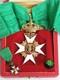 Sweden 18k Gold Commander Vasa Royal Order Necklet Medal 27.6 Gram Set In Cased