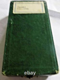 Swedish Silver Royal Patriotic Society Medal On Neck Ribbon Named Boxed