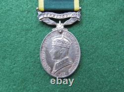 Territorial Efficient Service Medal To 5989188 Sigmn H Day Royal Signals