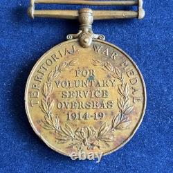 Territorial Force War Medal Gnr G Kerr, Royal Horse Artillery, RA