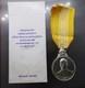 Thailand Silver Medal with Ribbon King's Rama X 60th Birthday 2012 For Men Style
