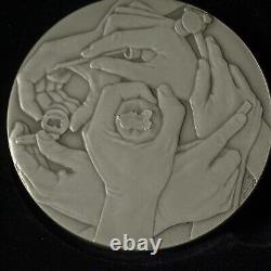 The 2010 Royal Mint Silver Medal by Gordon Summers Chief Engraver, Royal Mint