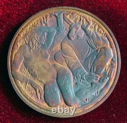 Toned Sterling Silver Medal 1.2 ASW Royal Shakespeare MIDSUMMER NIGHTS DREAM