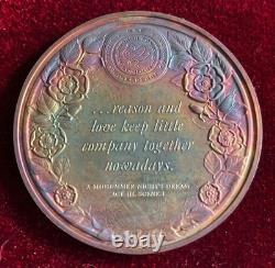 Toned Sterling Silver Medal 1.2 ASW Royal Shakespeare MIDSUMMER NIGHTS DREAM