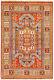 Traditional Hand-Knotted Medallion Carpet 4'1 x 6'0 Wool Area Rug