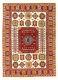 Traditional Hand-Knotted Medallion Carpet 4'8 x 6'6 Wool Area Rug