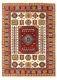 Traditional Hand-Knotted Medallion Carpet 4'8 x 6'8 Wool Area Rug