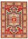 Traditional Hand-Knotted Medallion Carpet 5'7 x 7'10 Wool Area Rug