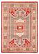 Traditional Hand-Knotted Medallion Carpet 5'7 x 8'0 Wool Area Rug