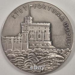 UK 1935 George V Specimen 57mm Silver Jubilee Medal In Official Royal Mint Case