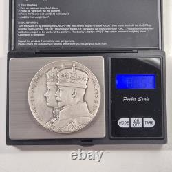 UK 1935 George V Specimen 57mm Silver Jubilee Medal In Official Royal Mint Case