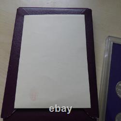 UK 1973 Princess Anne & Captain Phillips Royal Wedding Silver Medal Set + COA