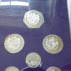 UK 1973 Princess Anne & Captain Phillips Royal Wedding Silver Medal Set + COA