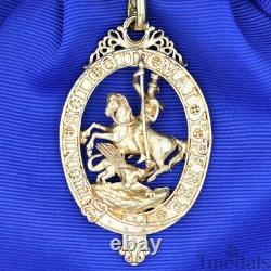 UK British Most Noble Order of the Garter St George Sash Badge Medal Replica