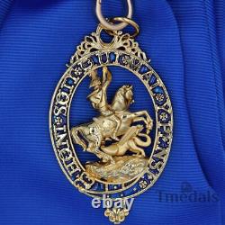 UK British the Most Noble Order of the Garter Star, Medal Sash Badge Set Rare