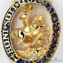 UK British the Most Noble Order of the Garter Star, Medal Sash Badge Set Rare