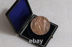 UK GB Royal Horticultural Society Bronze Medal IN BOX 44mm B64 CG3