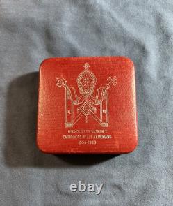 VAZKEN I Jubilee Medal (British Royal Mint) Rare Sterling Silver Collectible