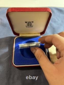 VAZKEN I Jubilee Medal (British Royal Mint) Rare Sterling Silver Collectible