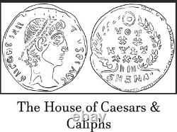 VERY RARE Medallion Decapolis. Gadara. Lucius Verus Authentic Ancient Roman Coin