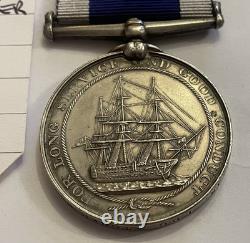 VR LSGC Medal Royal Navy HMS ARCHER JOHN WILLIAM BEAR Bigbury Kingsbridge Devon
