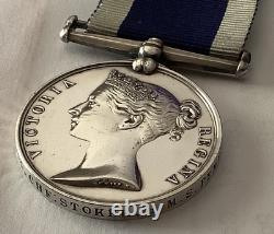 VR LSGC Medal Royal Navy HMS Pembroke Thos Brooks b 1846 St Giles In The Fields
