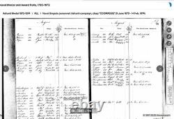 VR LSGC Medal Royal Navy Yacht Osborne Ent Ashanti HMS Argus STEVENSON Wootton