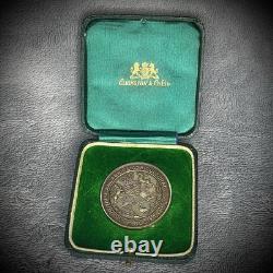 Victorian Agricultural Medal 1893 Sterling Silver Royal Lancashire Society
