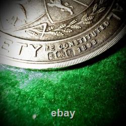 Victorian Agricultural Medal 1893 Sterling Silver Royal Lancashire Society