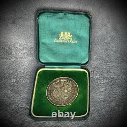 Victorian Agricultural Medal 1893 Sterling Silver Royal Lancashire Society