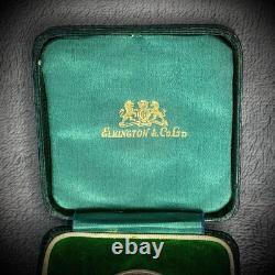 Victorian Agricultural Medal 1893 Sterling Silver Royal Lancashire Society