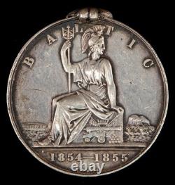 Victorian Baltic Medal 1854 55 Royal Navy Crimean War Original Unnamed