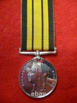 Victorian British Ashantee Medal 1873-74 Royal Navy, Petty Officer, Hoar, Devon