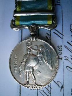 Victorian Crimea medal Alma Inkermann Sebastopol 1st Royal Scots from Co Clare