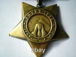 Victorian Egypt Tel El Kebir & Khedives Medal Pte Sullivan Royal Irish Fusiliers