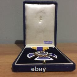 Vintage Greek Royal National Foundation Medal (E. D. K) Cased