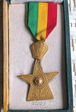 Vintage Imperial Ethiopian Order of the Star of Ethiopia Medal Knight/Officer