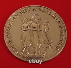 Vintage Wallbank Medal Token Coin Imperial Society Dancing Teachers Waltz Beauty