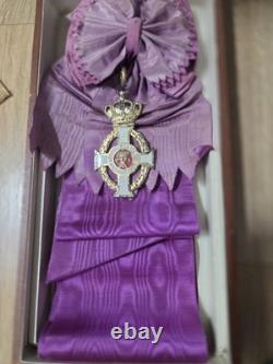 Vintage order of merit Greece royal grand cross medal
