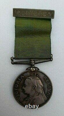 Volunteer Force Long Service Medal Pte Mackie Queen Elizabeth Rifles Royal Scots