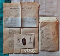 Votive Medal Madonnina Del Grappa Royal Army 4/8/1901 Wounded 14/1/1918