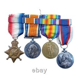 WW1 Battle Of Jutland Royal Navy & World Cruise Group Of Medals Alfred Griffin