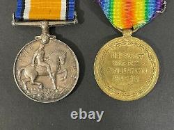 WW1 British War Medal & Victory Medal, Royal Army Ordnance Corps (RAOC)