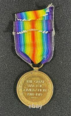 WW1 British War Victory Medal 2nd Lieutenant Royal Air Force (R. A. F)