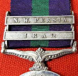 WW1 EGENERAL SERVICE MEDAL IRAQ & N. W. PERSIA. PTE McDONELL ROYAL IRISH FUSILIERS