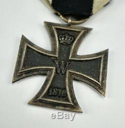 WW1 German Imperial 1870 iron Cross pin jacket medal WWII US war Veteran prinzen