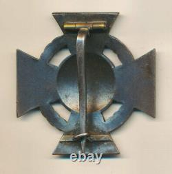 WW1 German Imperial Friedrich-August 1st class cross badge pin medal WW2 ribbon