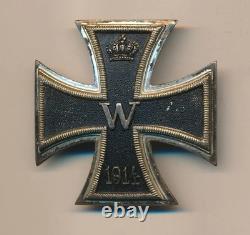 WW1 German Imperial iron cross badge pin Schickle medal WWII US Veteran estate