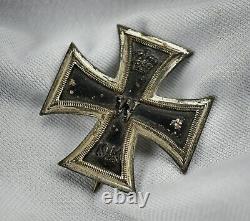 WW1 German Imperial iron cross badge pin jacket medal WWII US war Veteran estate