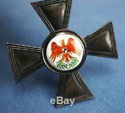 WW1 German Imperial order of the red eagle 4th class cross badge pin medal award